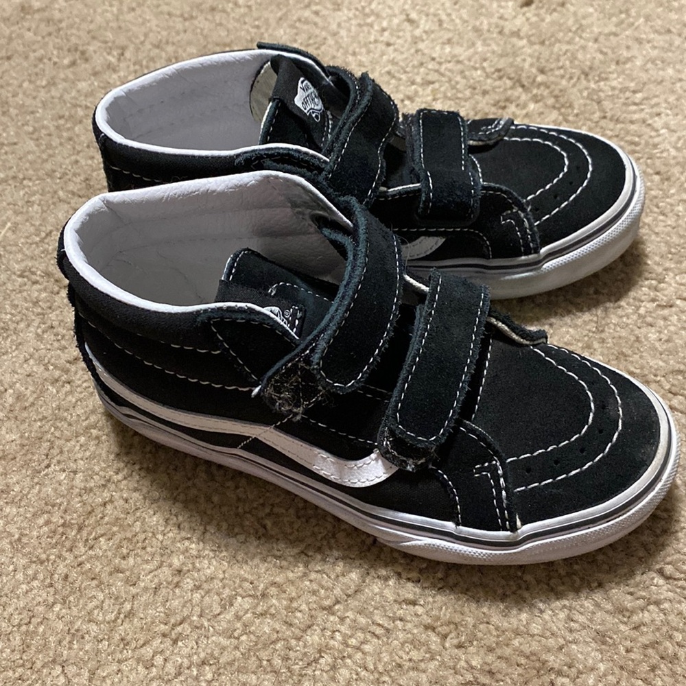 Boys ankle high vans